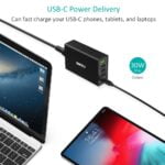 CHOETECH Q34U2Q 5-Port 60W PD Charger with 30W Power Delivery and 18W Quick Charge 3.0 19