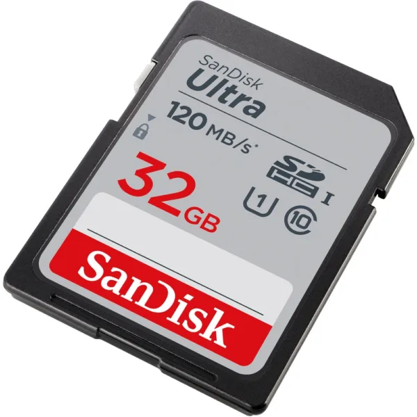 SANDISK SDSDUN4-032G-GN6IN  SDHC Ultra UHS-I Class 10 , U1, 120mb/s read &10mb/s write 7