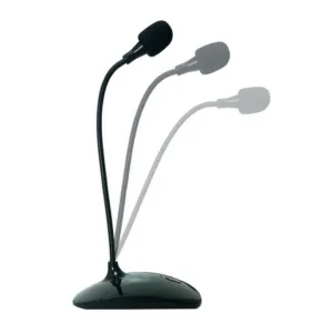 Simplecom UM350 Plug and Play USB Desktop Microphone with Flexible Neck and Mute Button 3