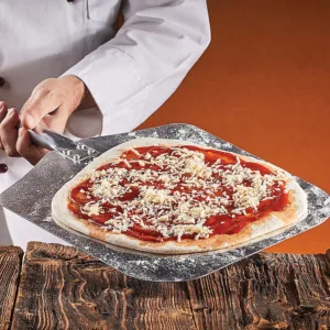 130cm Pizza Oven Peel Paddle Long Wood Handle 3