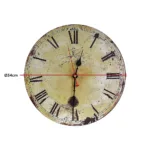 Large Vintage Wall Clock Kitchen Office Retro Timepiece 25