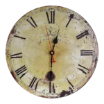 Large Vintage Wall Clock Kitchen Office Retro Timepiece
