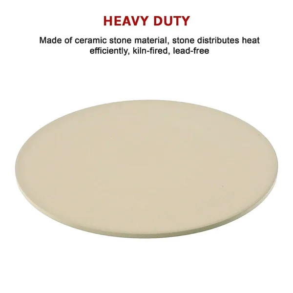 38cm XL Pizza & Baking Stone for BBQ/Oven/Grill 16