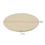 38cm XL Pizza & Baking Stone for BBQ/Oven/Grill 25