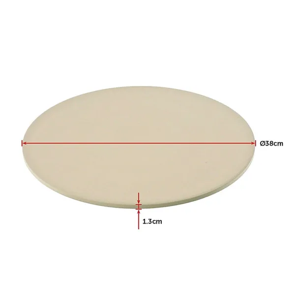 38cm XL Pizza & Baking Stone for BBQ/Oven/Grill 17