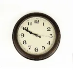 Classic Wall Clock Silent Non-Ticking Quartz Battery Operated Luxury Wood 14