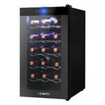 Devanti Wine Cooler 18 Bottles Glass Door Beverage Cooler Thermoelectric Fridge Black 18 Devanti Wine Cooler 18 Bottles Glass Door Beverage Cooler Thermoelectric Fridge Black