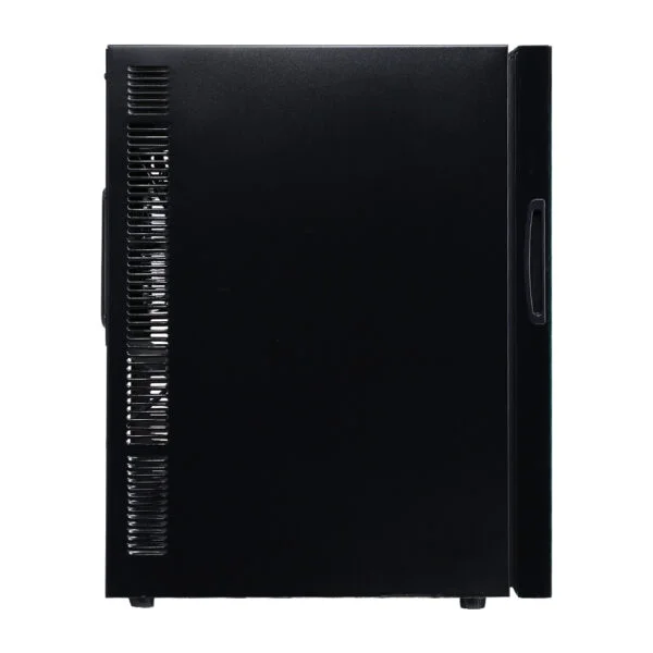 Devanti Wine Cooler 18 Bottles Glass Door Beverage Cooler Thermoelectric Fridge Black - Image 4