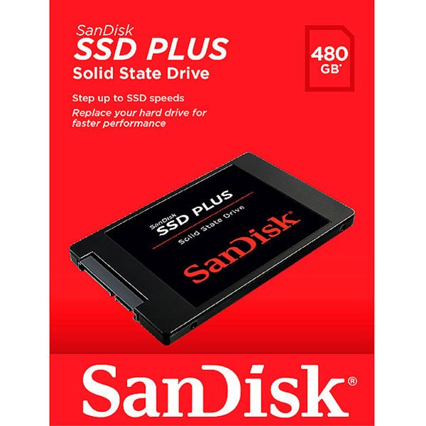 SanDisk SSD Plus 480GB 2.5 inch SATA III SSD SDSSDA-480G 9