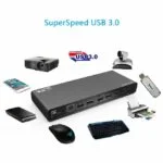 Wavlink USB-C Ultra 5K Laptop Docking Station with 6x USB3.0, 4K Dual Video Outputs, Gigabit Ethernet, Audio WS-UG69DK1 13 Wavlink USB-C Ultra 5K Laptop Docking Station with 6x USB3.0, 4K Dual Video Outputs, Gigabit Ethernet, Audio WS-UG69DK1 Accessories EZ SHOP 13