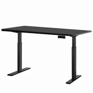 Artiss Standing Desk Electric Height Adjustable Sit Stand Desks White Oak 140cm 26