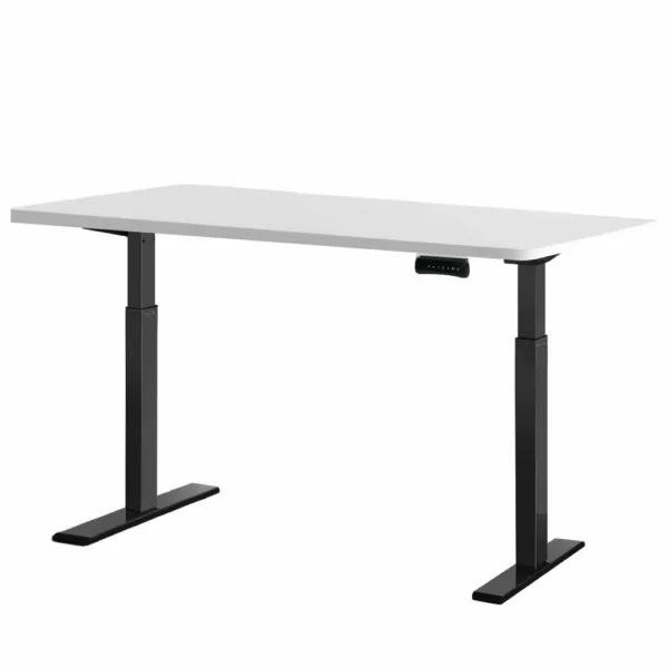 Artiss Standing Desk Electric Adjustable Sit Stand Desks Black White 140cm 10