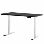 Artiss Standing Desk Electric Adjustable Sit Stand Desks White Black 140cm 18