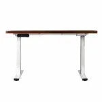 Artiss Standing Desk Electric Adjustable Sit Stand Desks White Walnut 140cm 21