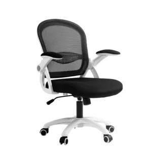 Artiss Gaming Office Chair Computer Desk Chairs Home Work Study White Mid Back 27