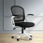Artiss Office Chair Mesh Computer Desk Chairs Work Study Gaming Mid Back Black 25