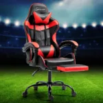 Artiss Office Chair Gaming Computer Executive Chairs Racing Seat Recliner Red 25