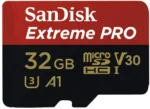 SANDISK 32GB SanDisk Extreme Pro microSDHC SQXCG V30 U3 C10 A1 UHS-1 100MB/s R 90MB/s W 4×6 SD Adaptor Android Smartphone Action Camera Drones 8