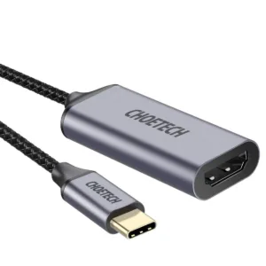 CHOETECH HUB-H10 USB-C To HDMI Braided Cable Adapter