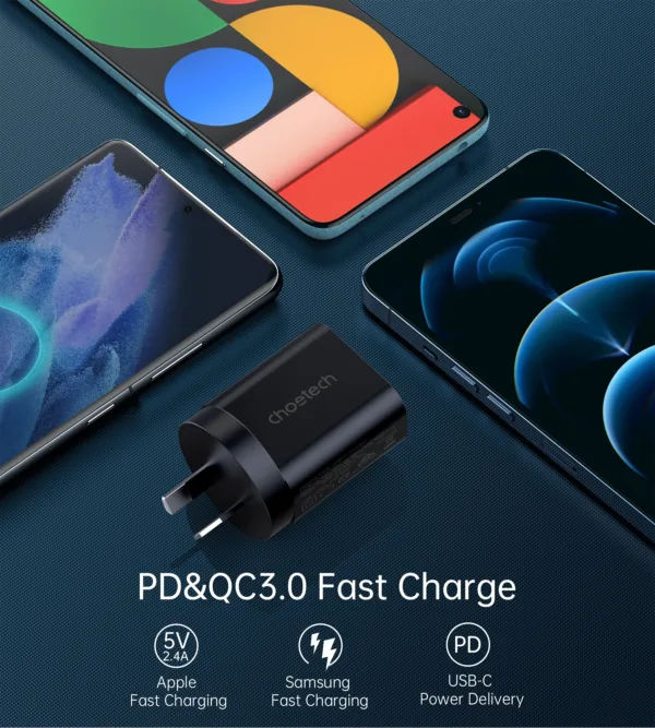 CHOETECH PD6003 25W USB-C Fast Charger 7