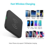 CHOETECH T511S Qi Certified 10W/7.5W Fast Wireless Charger Pad 16
