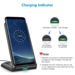 CHOETECH T524S 10W/7.5W Fast Wireless Charging Stand 9