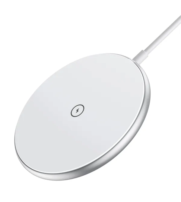 T580-F 15W Magsafe Wireless Fast Charger With 1M Cable (White) 10