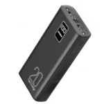 KIVEE PT23 20000mAh Power Bank with Digital Display Black