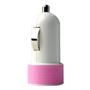 Huntkey Compact Car Charger Pink 12