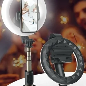 TEQ Y2 Bluetooth Live Beauty LED Light Selfie Stick  + Tripod stand 8
