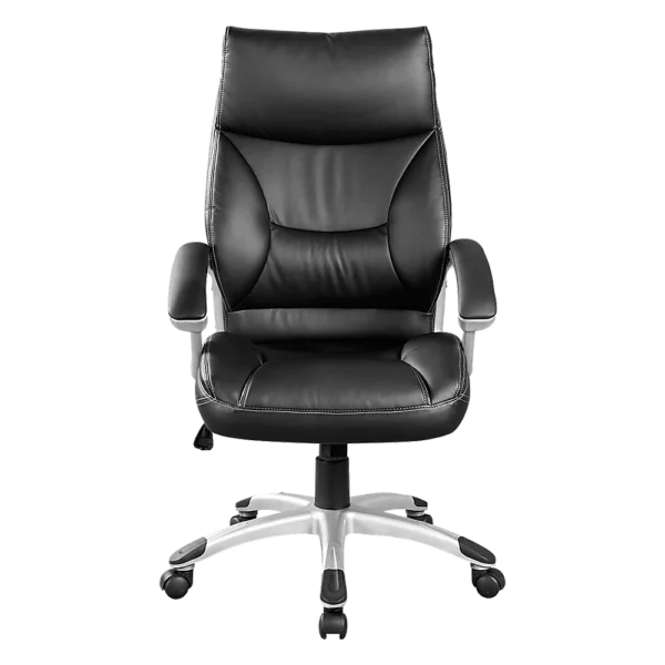 PU Leather Office Chair Executive Padded Black 13