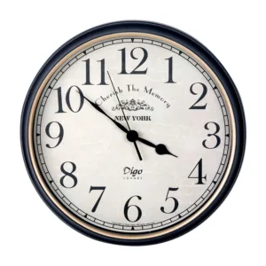 Wall Clock Large 41cm Silent Home Wall Decor Retro Clock for Living Room Kitchen Home Office 3