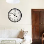 Wall Clock Large 41cm Silent Home Wall Decor Retro Clock for Living Room Kitchen Home Office 19