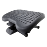Footrest Under Desk Foot / Leg Rest for Office Chair Ergonomic Computer Plastic 18