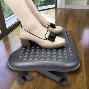 Footrest Under Desk Foot / Leg Rest for Office Chair Ergonomic Computer Plastic 3
