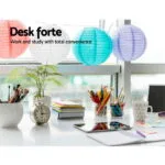 Artiss Computer Desk L-Shape Bookshelf White 21 Artiss Computer Desk L-Shape Bookshelf White - Image 6