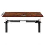 Artiss Standing Desk Motorised Rustic Brown 120CM 18 Artiss Standing Desk Motorised Rustic Brown 120CM - Image 3