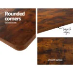 Artiss Standing Desk Motorised Rustic Brown 120CM 21 Artiss Standing Desk Motorised Rustic Brown 120CM - Image 6