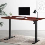 Artiss Standing Desk Motorised Walnut 120CM Office Furniture EZ SHOP 25