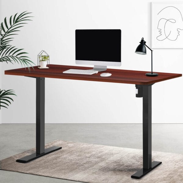 Artiss Standing Desk Motorised Walnut 120CM Office Furniture EZ SHOP 17