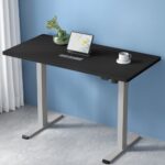 Artiss Standing Desk Motorised 140CM Black Office Furniture EZ SHOP 22