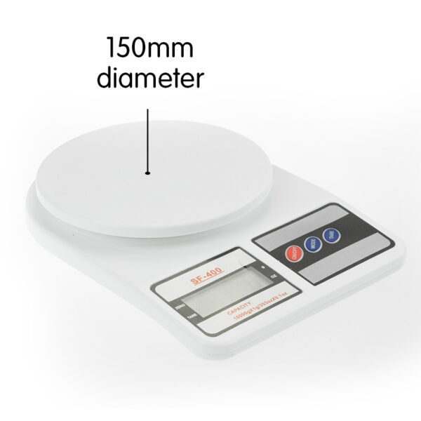 Klika Digital Kitchen Scales 10kg / 1gm Electronic Food Scale Kitchen EZ SHOP 12