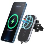 CHOETECH T200F-201 15W MagLeap Magnetic Wireless Car Charger Holder with 1M Cable Auto EZ SHOP 18