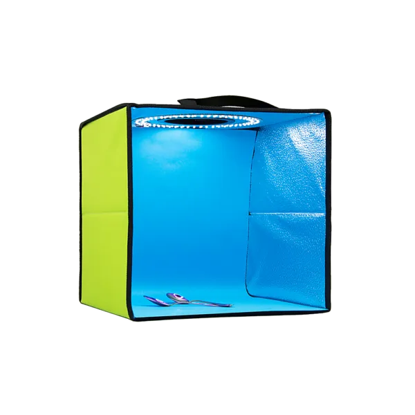 12'' LED Light Room Photo Studio Photography Lighting Tent Kit Backdrop Cube Box - Image 1