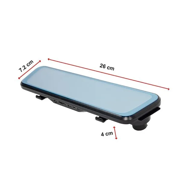 Dash Camera 1080P Front and Rear Smart Car DVR Recorder Night Vision 10" - Image 10