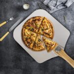 Metal Pizza Peel with Foldable Wood Handle Pizza EZ SHOP 15