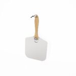 Metal Pizza Peel with Foldable Wood Handle Pizza EZ SHOP 17