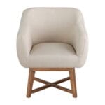 Artiss Fabric Tub Lounge Armchair – Beige Furniture EZ SHOP 18