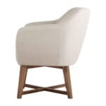 Artiss Fabric Tub Lounge Armchair – Beige Furniture EZ SHOP 19