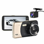 1080P Car Dash Camera Dual Front and Rear Video DVR Recorder Night Vision Kit Dash Cam EZ SHOP 32